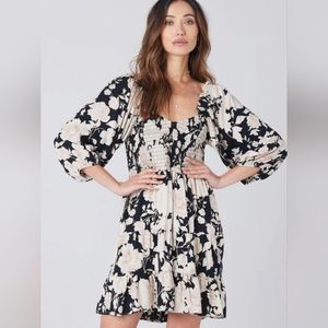 Floral babydoll dress